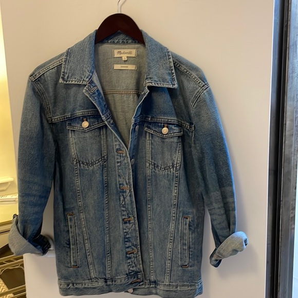 Madewell Oversized Denim Jacket size S